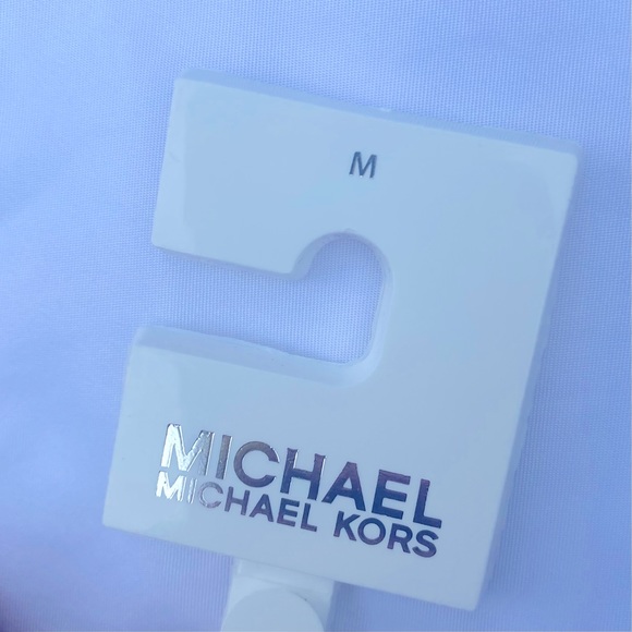 SOLD do not purchase MICHAEL Kors chain belt bag gray logo size medium - Picture 7 of 9